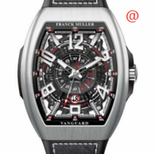 Franck Muller V45SCDTSQTRCGACBRNR(NRBLCACBR) Vanguard Mariner Mens Hand Wind Watch