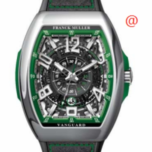 Franck Muller V45SCDTSQTRCGACVR(NRBLCAC) Vanguard Mariner Mens Hand Wind Watch
