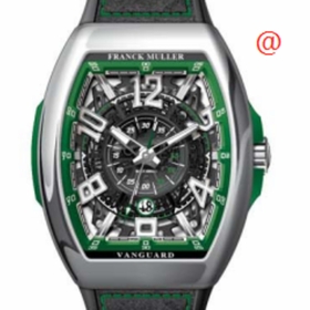 Franck Muller V45SCDTSQTRCGACVR(NRBLCAC) Vanguard Mariner Mens Hand Wind Watch