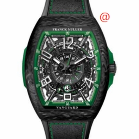 Franck Muller V45SCDTSQTRCGCARBONVR(NRBLCNR) Vanguard Mens Automatic Watch