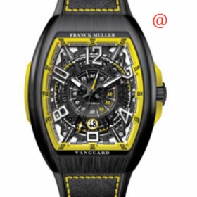 Franck Muller V45SCDTSQTRCGTTNRBRJA(NRBLCNR) Vanguard Mariner Mens Hand Wind Watch