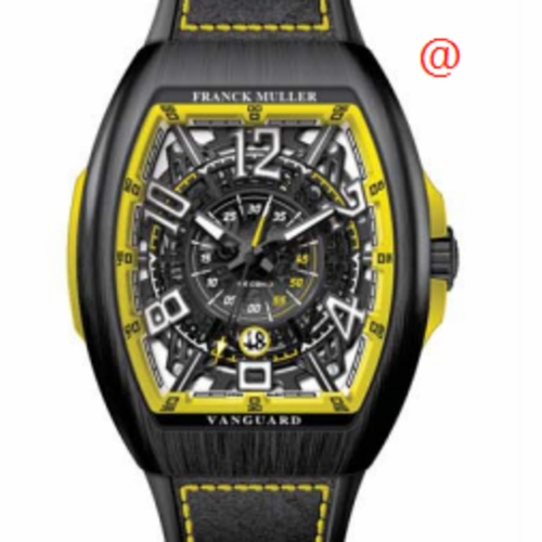 Franck Muller V45SCDTSQTRCGTTNRBRJA(NRBLCNR) Vanguard Mariner Mens Hand Wind Watch