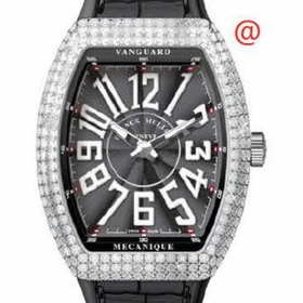 Franck Muller V45SDACNR(NRBLCAC) Vanguard Mens Automatic Watch