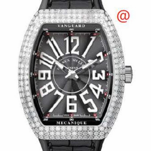 Franck Muller V45SDACNR(NRBLCAC) Vanguard Mens Automatic Watch
