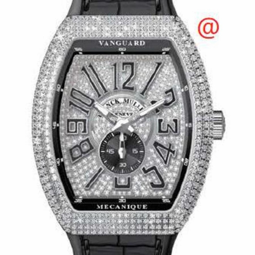 Franck Muller V45SS6DCDACNR(DIAMNRAC) Vanguard Mens Automatic Watch