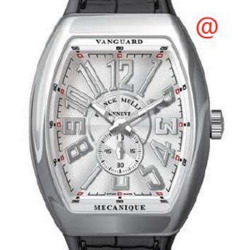 Franck Muller V45SS6RELACNR(BLCAC) Vanguard Mens Automatic Watch