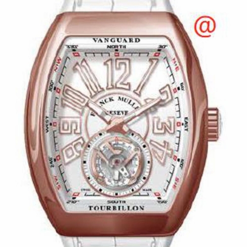 Franck Muller V45T5NBC(BLCBLC5N) Vanguard Tourbillon Mens Hand Wind Watch