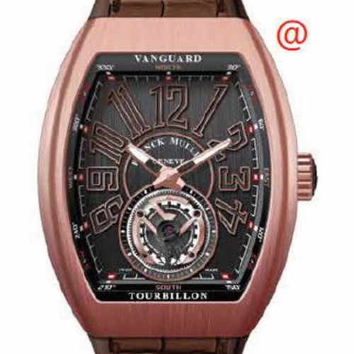 Franck Muller V45T5NBRNR(NRNR5NBR) Vanguard Tourbillon Mens Hand Wind Watch
