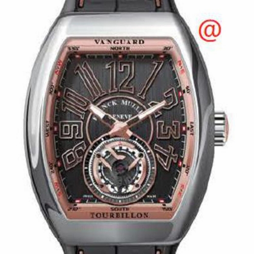 Franck Muller V45TAC5N(NRNR5N) Vanguard Tourbillon Mens Hand Wind Watch
