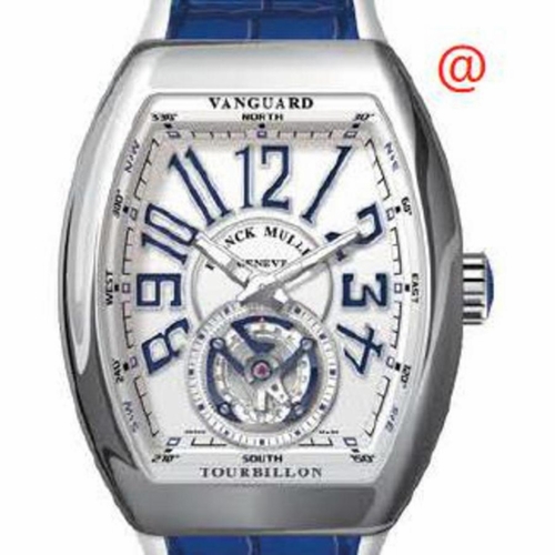 Franck Muller V45TACBU(BLCBLAC) Vanguard Tourbillon Mens Hand Wind Watch
