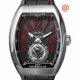 Franck Muller V45TACER(NRNRRGE) Vanguard Tourbillon Mens Hand Wind Watch