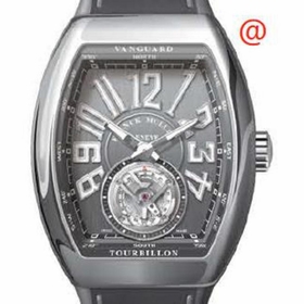Franck Muller V45TACTT(TTBLCAC) Vanguard Tourbillon Mens Hand Wind Watch