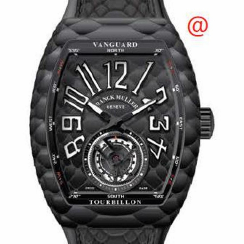 Franck Muller V45TBLACKCOBRAACNRNR(COBRANRBLCNR) Vanguard Cobra Mens Hand Wind Watch