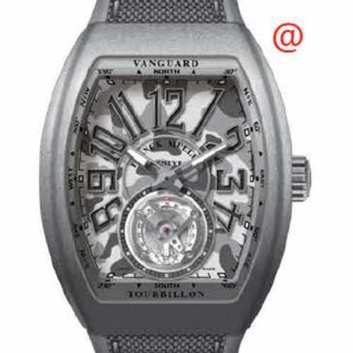Franck Muller V45TCAMOUFLAGETTMCTT(CAMGRGRTT) Camouflage Tourbillon Mens Hand Wind Watch