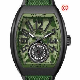 Franck Muller V45TCAMOUFLAGETTNRMCVE(CAMVENRNR) Camouflage Tourbillon Mens Hand Wind Watch