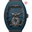Franck Muller V45TCARBLNR(NRBLBL) Vanguard Tourbillon Mens Hand Wind Watch