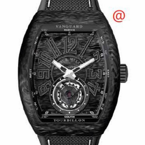 Franck Muller V45TCARBONBC(CARNRNR) Vanguard Tourbillon Mens Hand Wind Watch