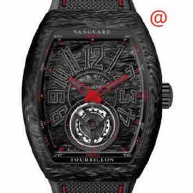 Franck Muller V45TCARBONER(CARNRNR) Vanguard Tourbillon Mens Hand Wind Watch