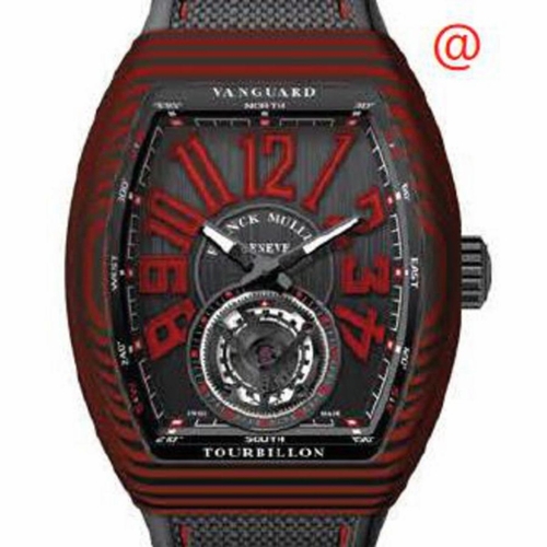 Franck Muller V45TCARRGNR(NRRGERGE) Vanguard Tourbillon Mens Hand Wind Watch