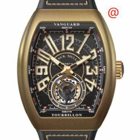 Franck Muller V45TCIRBZBRNR(NRBLCBZBR) Vanguard Tourbillon Mens Hand Wind Watch