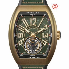 Franck Muller V45TCIRBZBRNR(VRBLCBZBR) Vanguard Tourbillon Mens Hand Wind Watch