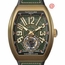 Franck Muller V45TCIRBZBRNR(VRBLCBZBR) Vanguard Tourbillon Mens Hand Wind Watch