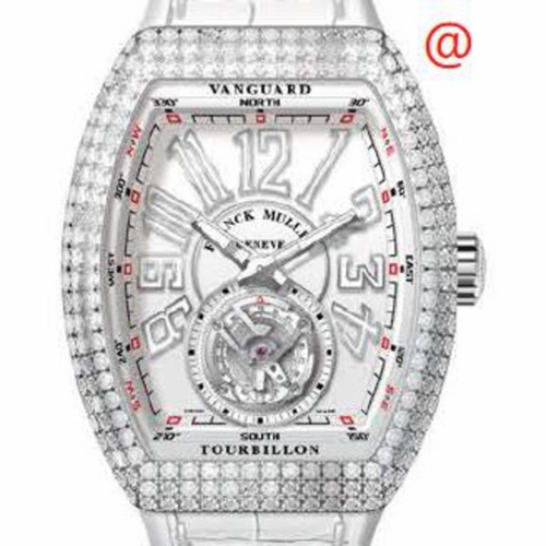 Franck Muller V45TDACBC(BLCBLCAC) Vanguard Tourbillon Mens Hand Wind Watch