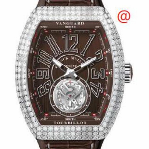 Franck Muller V45TDACBN(BNBNAC) Vanguard Tourbillon Mens Hand Wind Watch