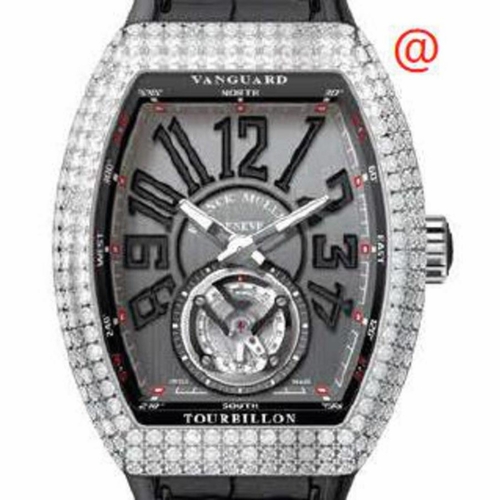 Franck Muller V45TDACNR(TTNRNR) Vanguard Tourbillon Mens Hand Wind Watch