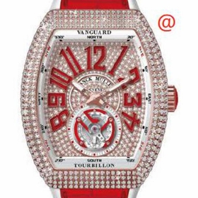Franck Muller V45TDCD5NRG(DIAMRGE5N) Vanguard Tourbillon Mens Hand Wind Watch