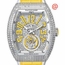 Franck Muller V45TDCDACJA(DIAMJAAC) Vanguard Tourbillon Mens Hand Wind Watch