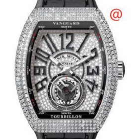 Franck Muller V45TDCDACNR(DIAMNRAC) Vanguard Tourbillon Mens Hand Wind Watch