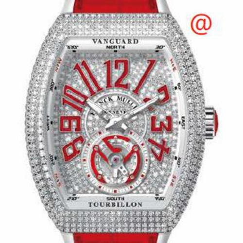 Franck Muller V45TDCDACRG(DIAMRGEAC) Vanguard Tourbillon Mens Hand Wind Watch
