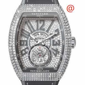 Franck Muller V45TDCDACTT(DIAMTTAC) Vanguard Tourbillon Mens Hand Wind Watch