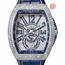 Franck Muller V45TDCDYACHTINGACBL(DIAMBLAC) Vanguard Yachting Tourbillon Mens Hand Wind Watch