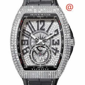 Franck Muller V45TDCDYACHTINGACNR(DIAMNRAC) Vanguard Yachting Tourbillon Mens Hand Wind Watch