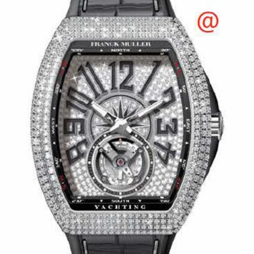 Franck Muller V45TDCDYACHTINGACNR(DIAMNRAC) Vanguard Yachting Tourbillon Mens Hand Wind Watch
