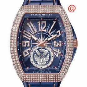 Franck Muller V45TDNBRCDYACHTING5NBL(BLDIAM5N) Vanguard Yachting Tourbillon Mens Hand Wind Watch