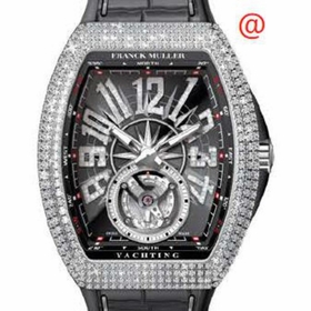 Franck Muller V45TDNBRCDYACHTINGACNR(NRDIAMAC) Vanguard Yachting Tourbillon Mens Hand Wind Watch