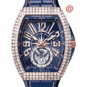 Franck Muller V45TDYACHTING5NBL(BLBLC5N) Vanguard Yachting Tourbillon Mens Hand Wind Watch