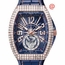 Franck Muller V45TDYACHTING5NBL(BLBLC5N) Vanguard Yachting Tourbillon Mens Hand Wind Watch