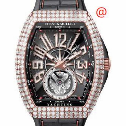 Franck Muller V45TDYACHTING5NNR(NRBLC5N) Vanguard Yachting Tourbillon Mens Hand Wind Watch