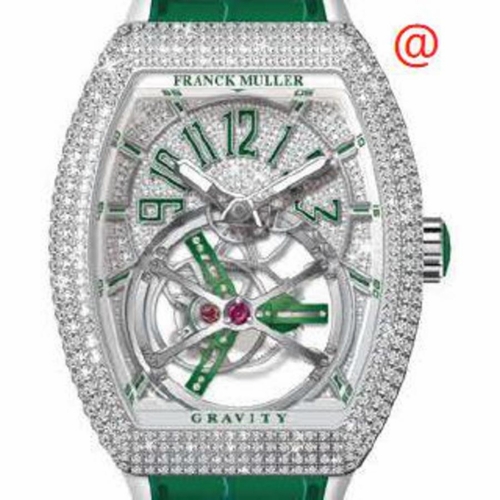 Franck Muller V45TGRAVITYCSDCDACVR(DIAMVRAC) Gravity Mens Hand Wind Watch