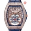 Franck Muller V45TGRAVITYCSDCDYACHTING5NBL(DIAMBL5N) Vanguard Yachting Tourbillon Mens Hand Wind Watch