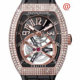 Franck Muller V45TGRAVITYCSDNBRCD5NNR(NRDIAM5N) Gravity Mens Hand Wind Watch
