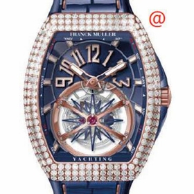 Franck Muller V45TGRAVITYCSDYACHTING5NBL(BLBLC5N) Vanguard Yachting Tourbillon Mens Hand Wind Watch