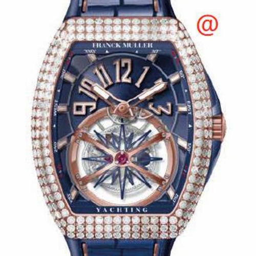 Franck Muller V45TGRAVITYCSDYACHTING5NBL(BLBLC5N) Vanguard Yachting Tourbillon Mens Hand Wind Watch