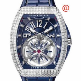 Franck Muller V45TGRAVITYCSDYACHTINGACBL(BLBLCAC) Vanguard Yachting Tourbillon Mens Hand Wind Watch