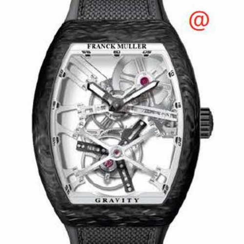 Franck Muller V45TGRAVITYCSSQT(CARBONBC) Gravity Mens Hand Wind Watch