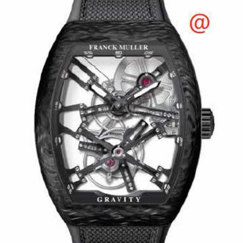 Franck Muller V45TGRAVITYCSSQT(CARBONNR) Gravity Mens Hand Wind Watch